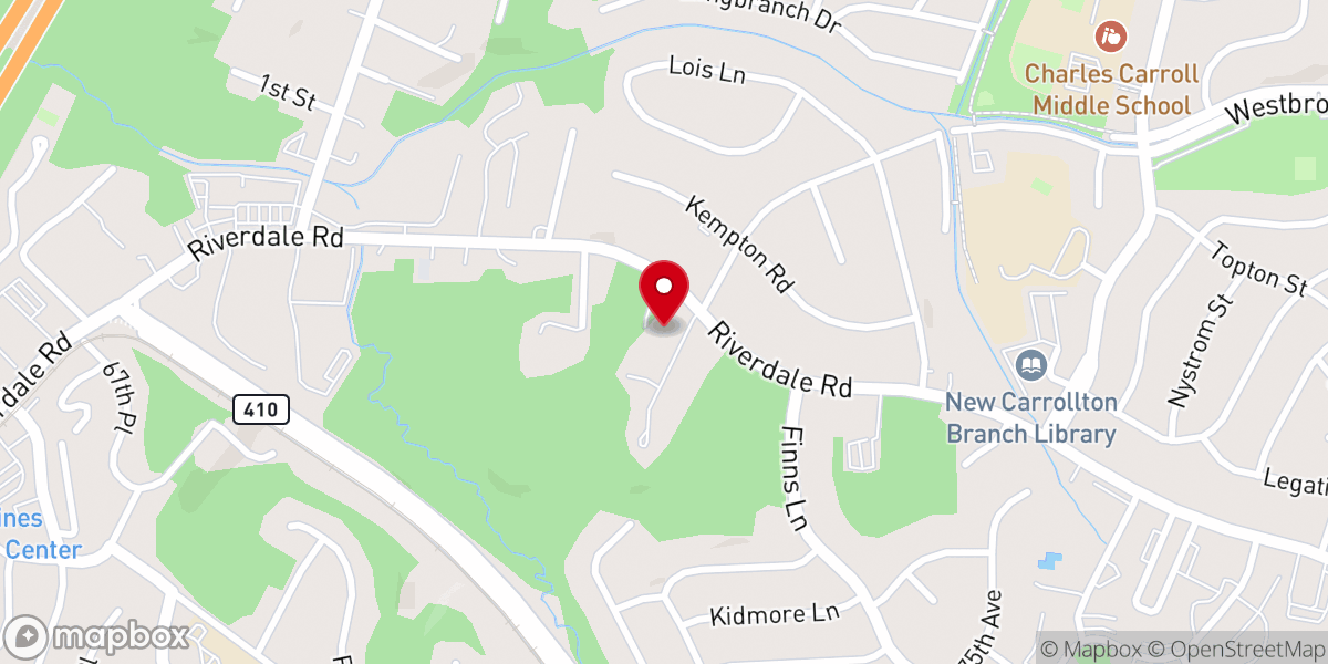 Map showing location of Lldm Obra De Riverdale