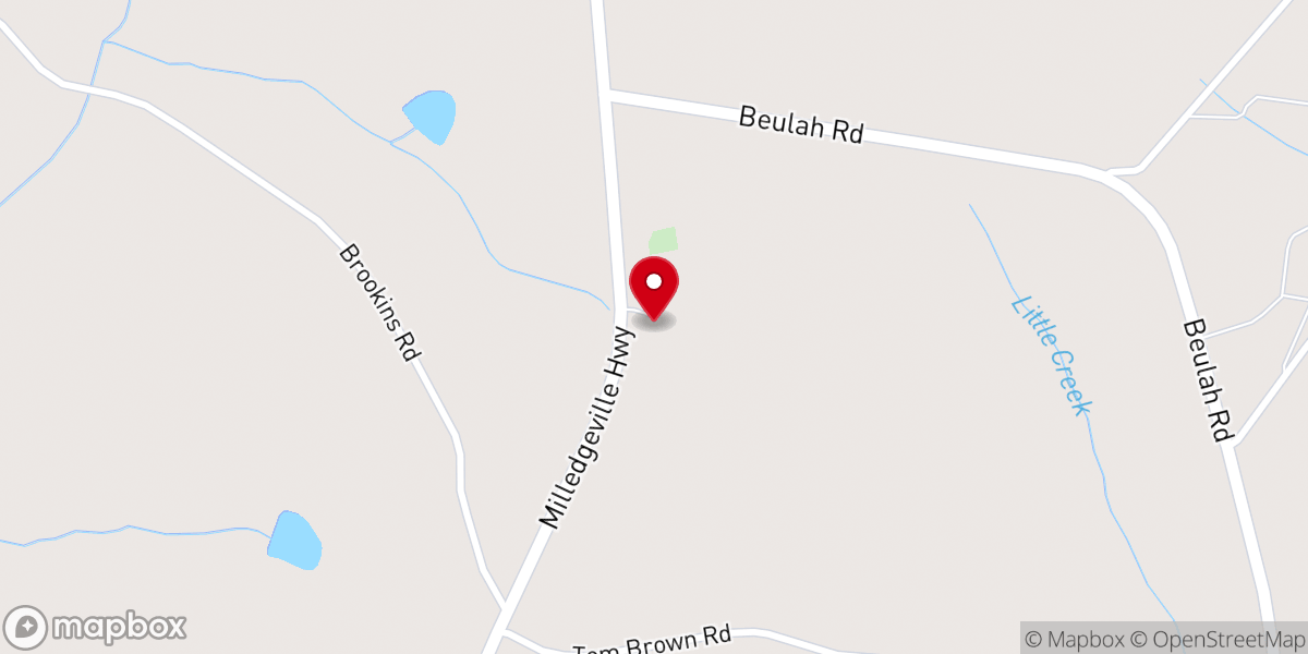 Map showing location of Saint Lukes Church