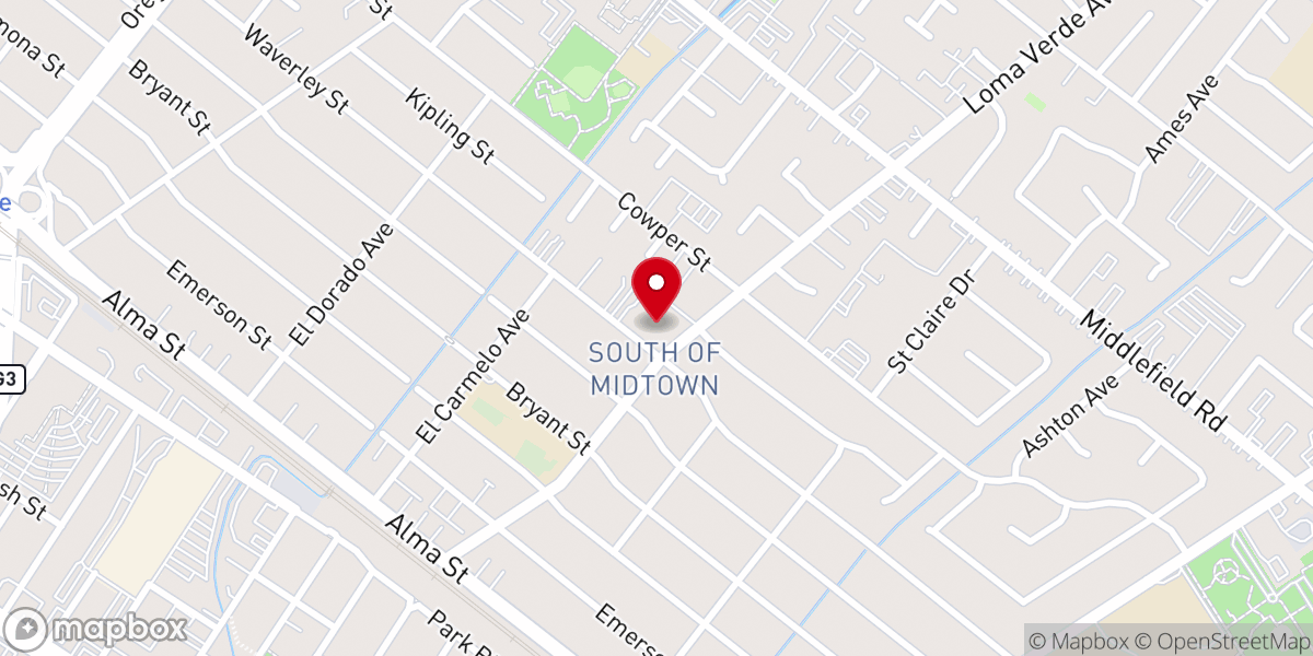 Map showing location of Grace Lutheran Church