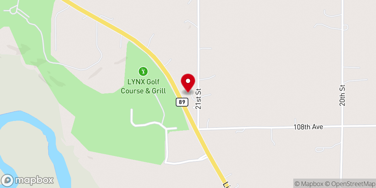 Map showing location of At The Master's Feet Discipleship Ministry