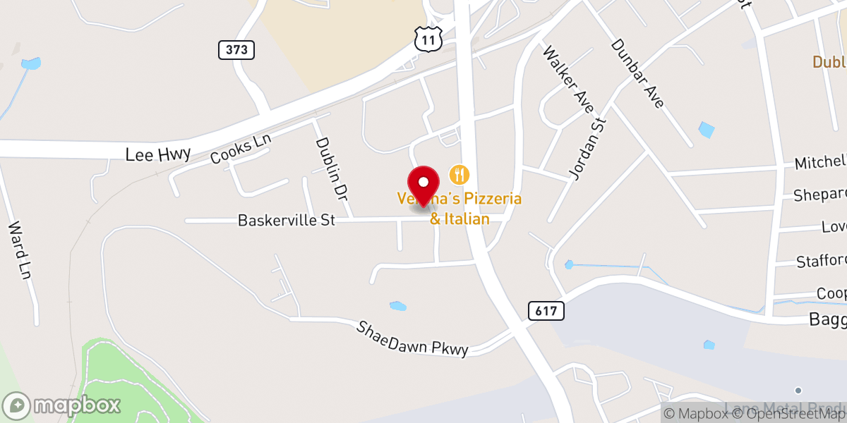 Map showing location of Faith Tabernacle UHC