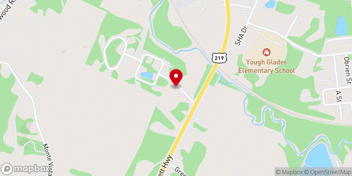 Map showing location of Refuge Church