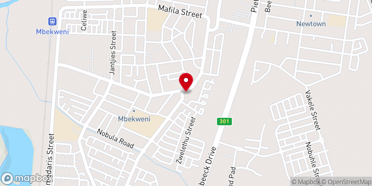 Map showing location of St. Charles Lwanga Catholic Church