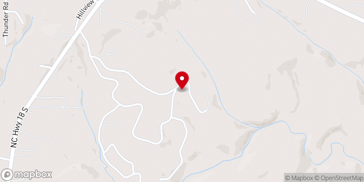 Map showing location of The Gathering Church