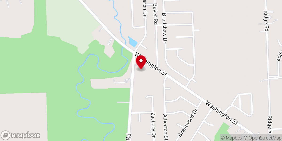Map showing location of Watermark Church