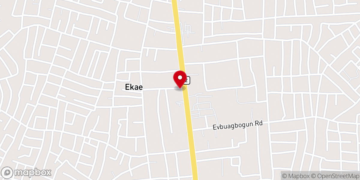 Map showing location of Mountain of Favour Baptist Church
