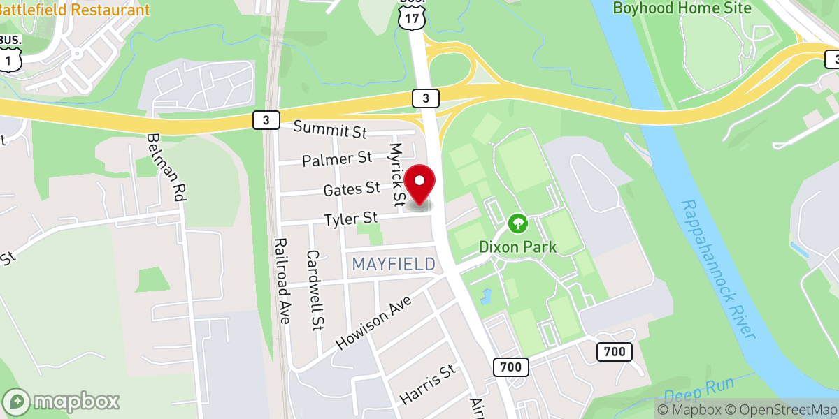 Map showing location of Grace Redemption Church