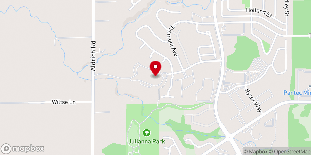 Map showing location of Mosaic Church of Bellingham