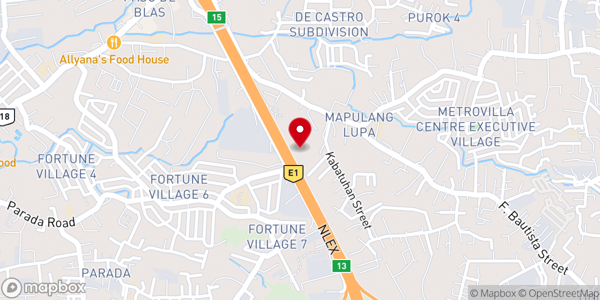 Map showing location of GLOBAL Crunch Of Chirst Valenzuela South Central MANILA