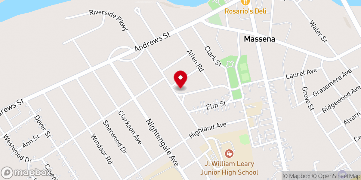 Map showing location of Holy Comforter Anglican Fellowship