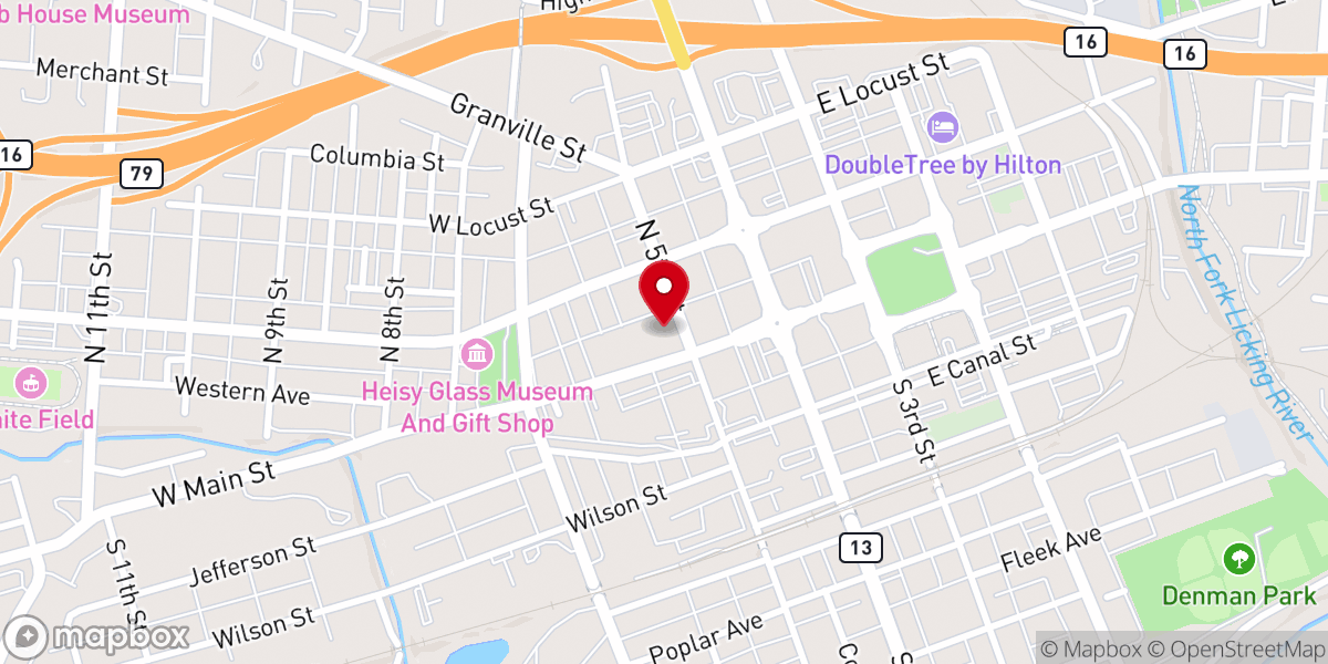 Map showing location of Redemption Church of LC