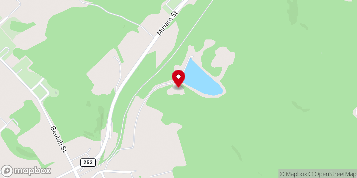 Map showing location of Servant's Heart Camp