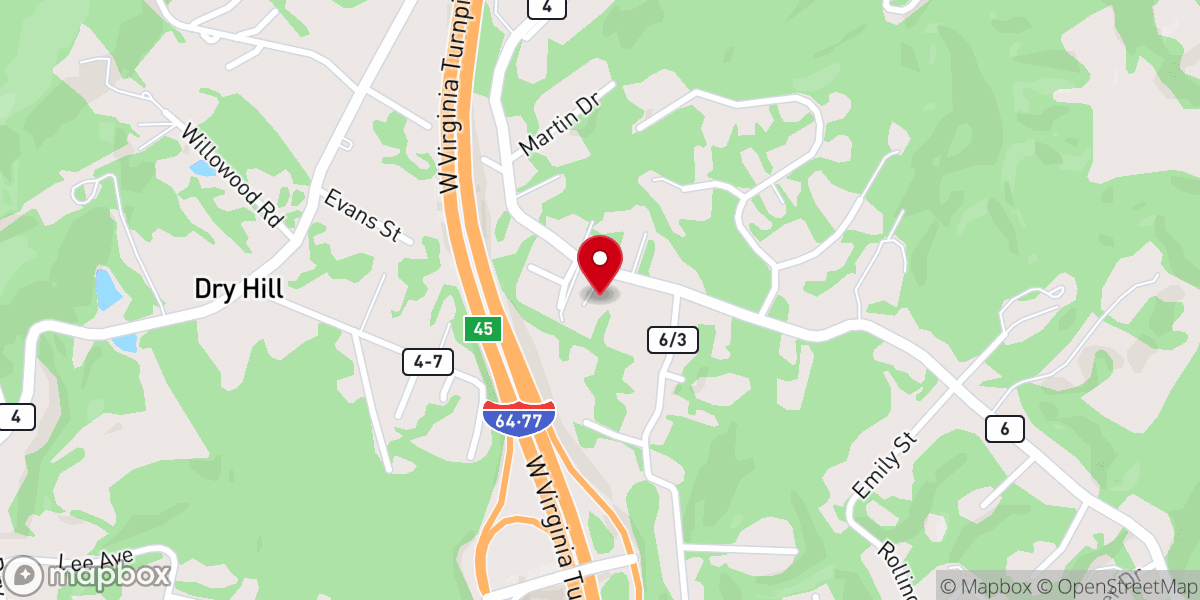 Map showing location of Judah Praise Outreach Ministries