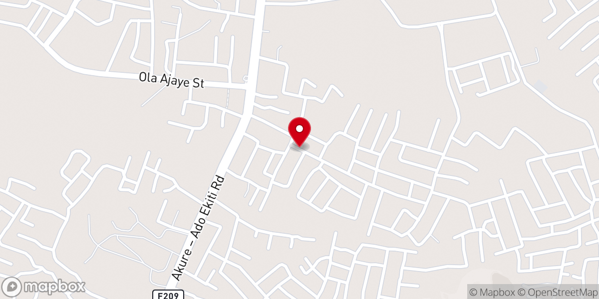 Map showing location of RCCG Glorious Generation Parish