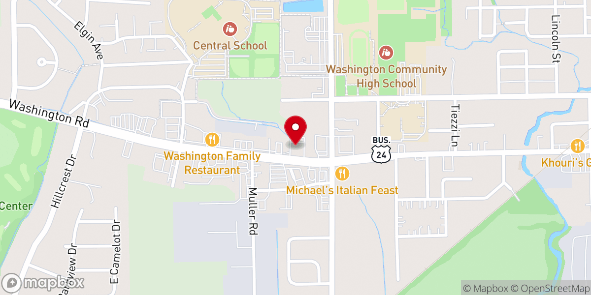 Map showing location of Gospelife Church