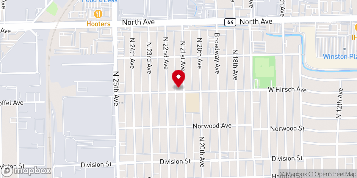 Map showing location of Good Shepherd Christian Assembly