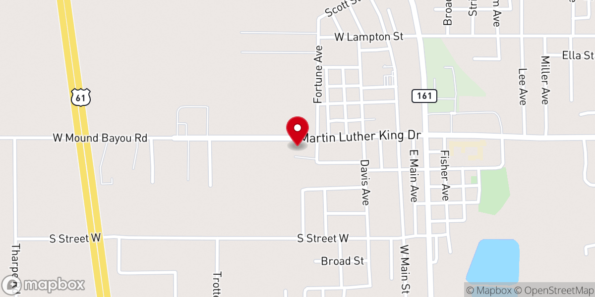 Map showing location of St Gabriel Mercy Center Inc