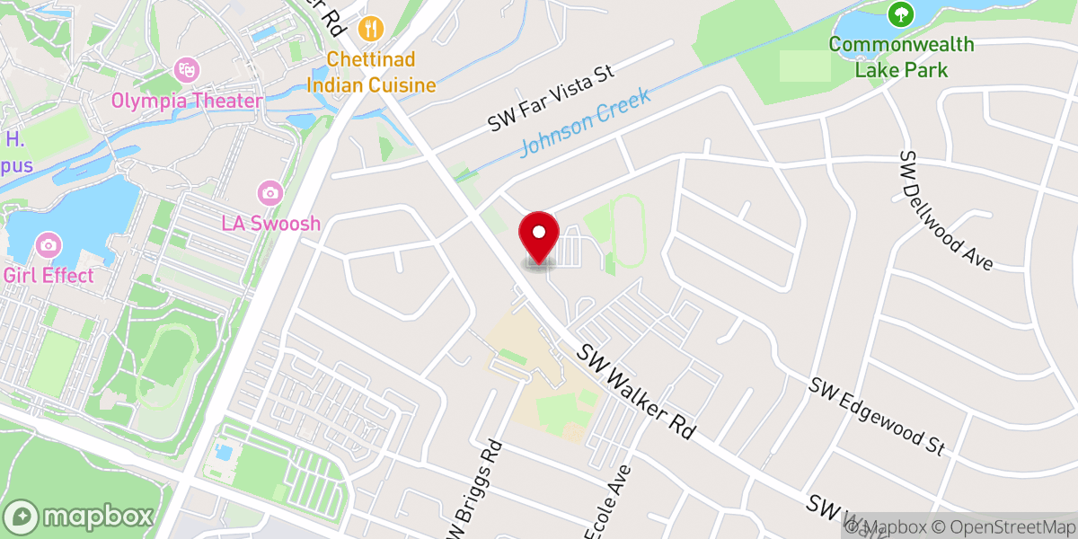 Map showing location of Holy Trinity Food Closet