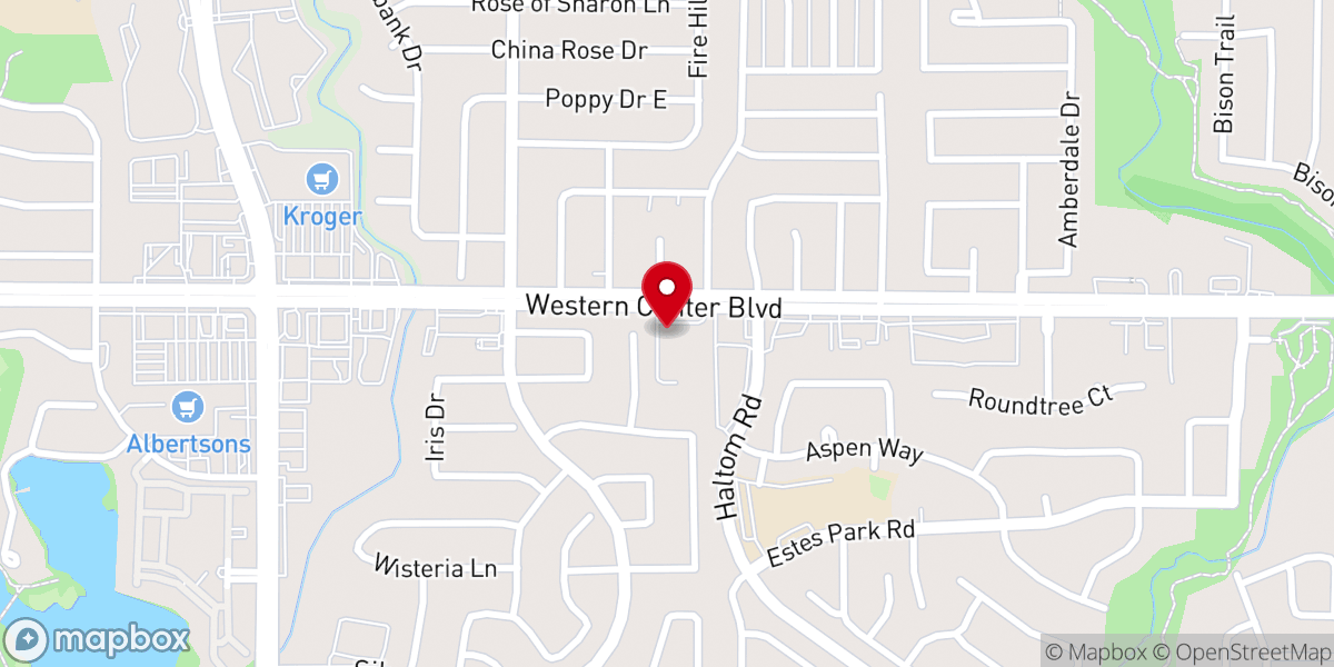 Map showing location of Puerta del Rey Church