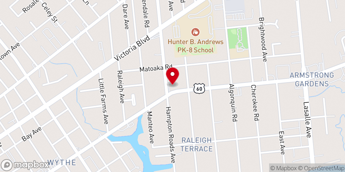 Map showing location of Emmanuel Chapel Church of Christ