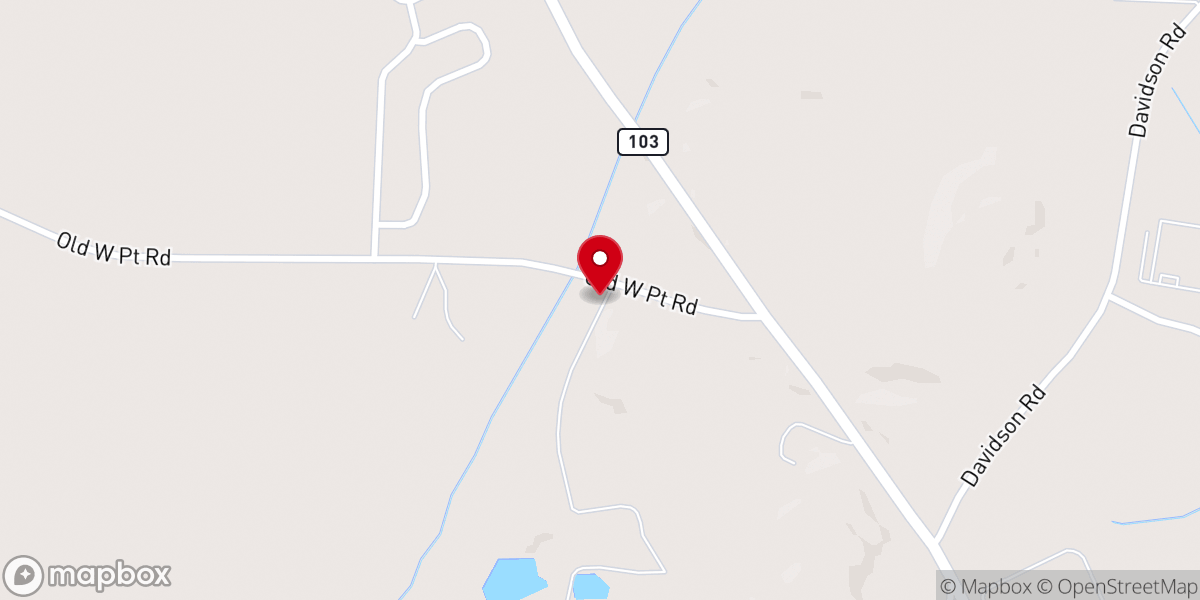 Map showing location of Camp Pine Mountain