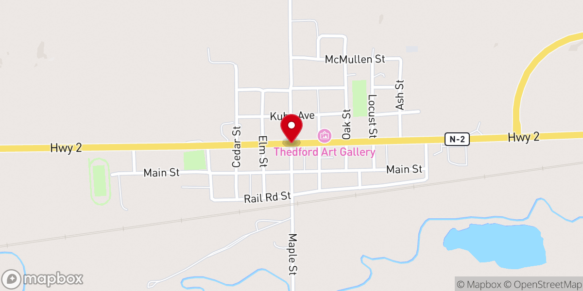 Map showing location of Thomas County Parish