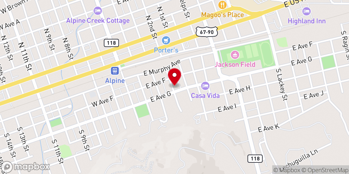 Map showing location of St. Jonah Orthodox Church