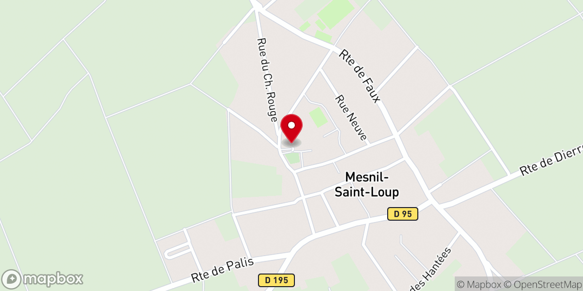 Map showing location of Monastère Notre-Dame de la Sainte-Espérance