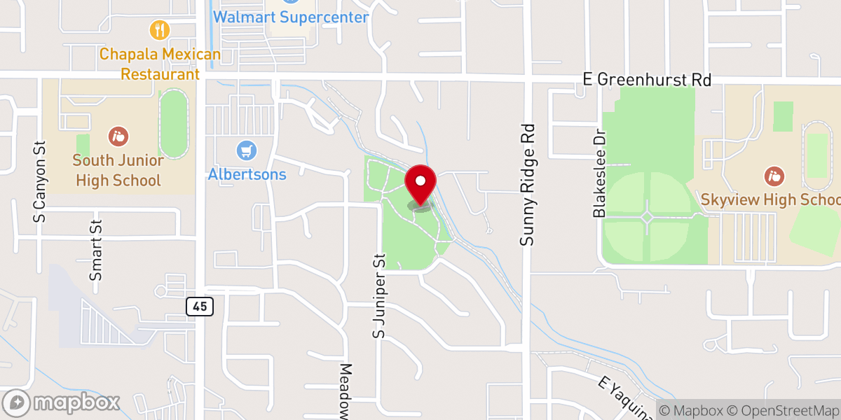 Map showing location of 3 Oaks Ministries Inc