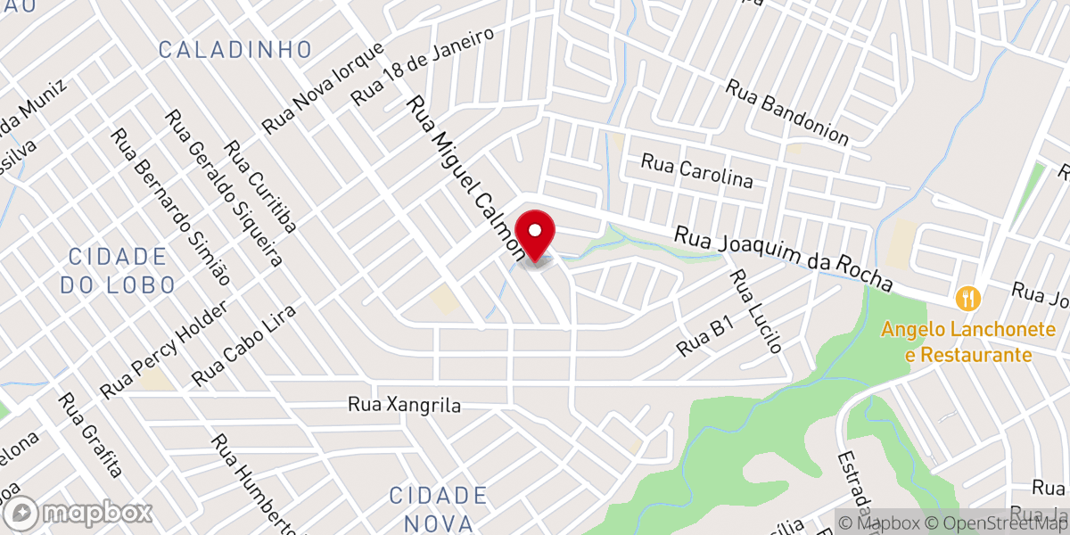 Map showing location of Igreja Pentecostal Resplendor Do Deus Vivo
