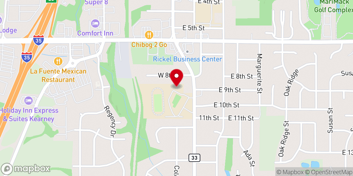 Map showing location of Amazing Comfort Ministries Inc