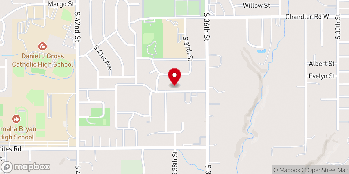 Map showing location of Ekklesia Instagram Church