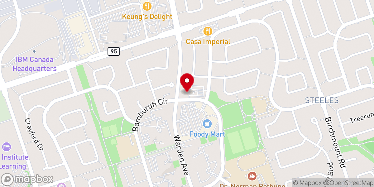 Map showing location of Good Shepherd Community Church