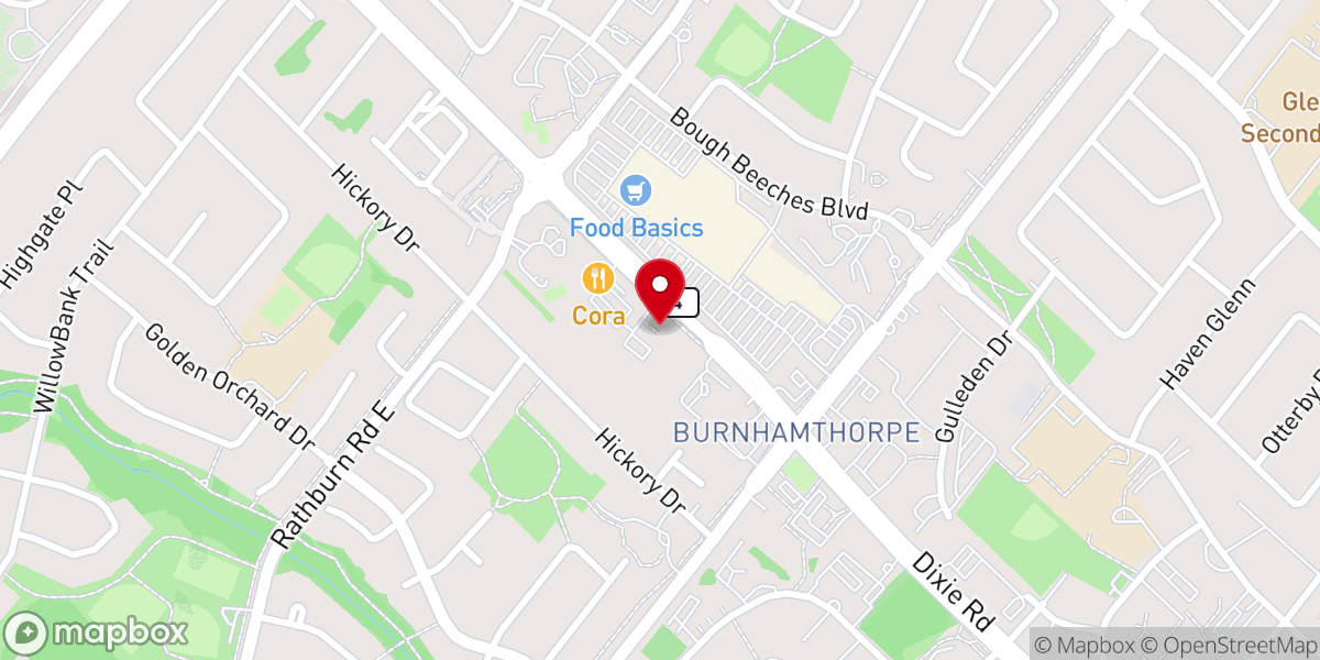 Map showing location of Risen Christ Lutheran Church
