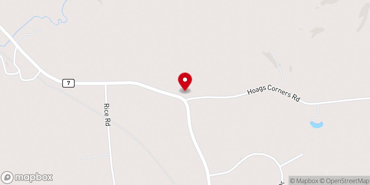 Map showing location of Saint Stephen's Lutheran Church