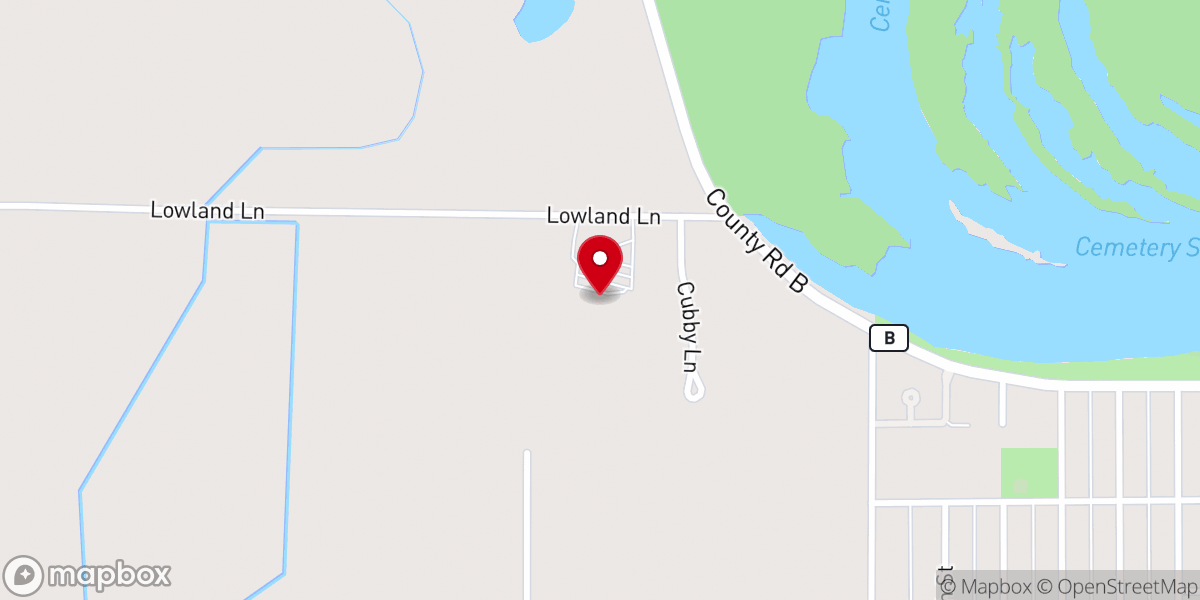 Map showing location of Good News Church