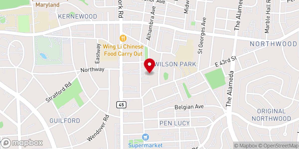 Map showing location of The Church Of The Redeemed of The Lord