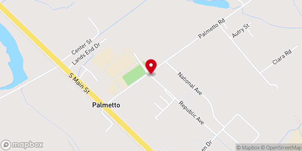 Map showing location of Beacon-Truth Baptist Ministries