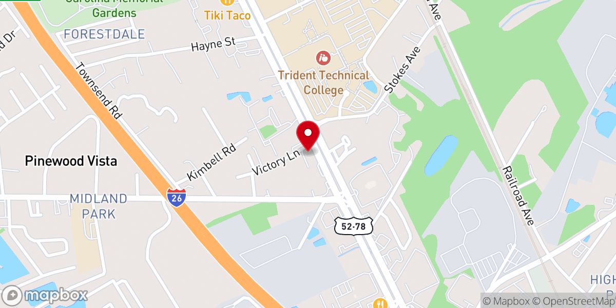 Map showing location of St. Paul African Methodist Episcopal Church