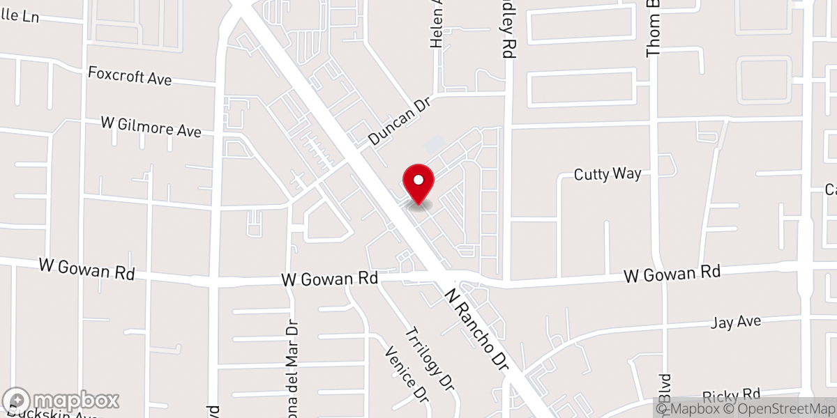 Map showing location of victory outreach north las vegas spanish