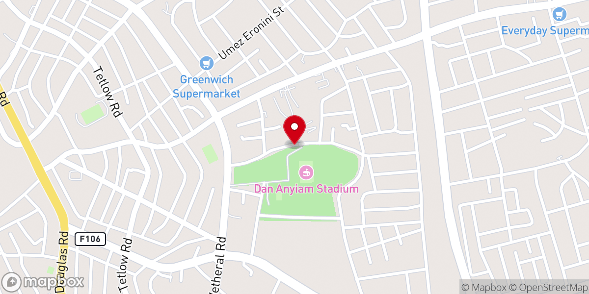 Map showing location of St. Francis Catholic Chaplancy