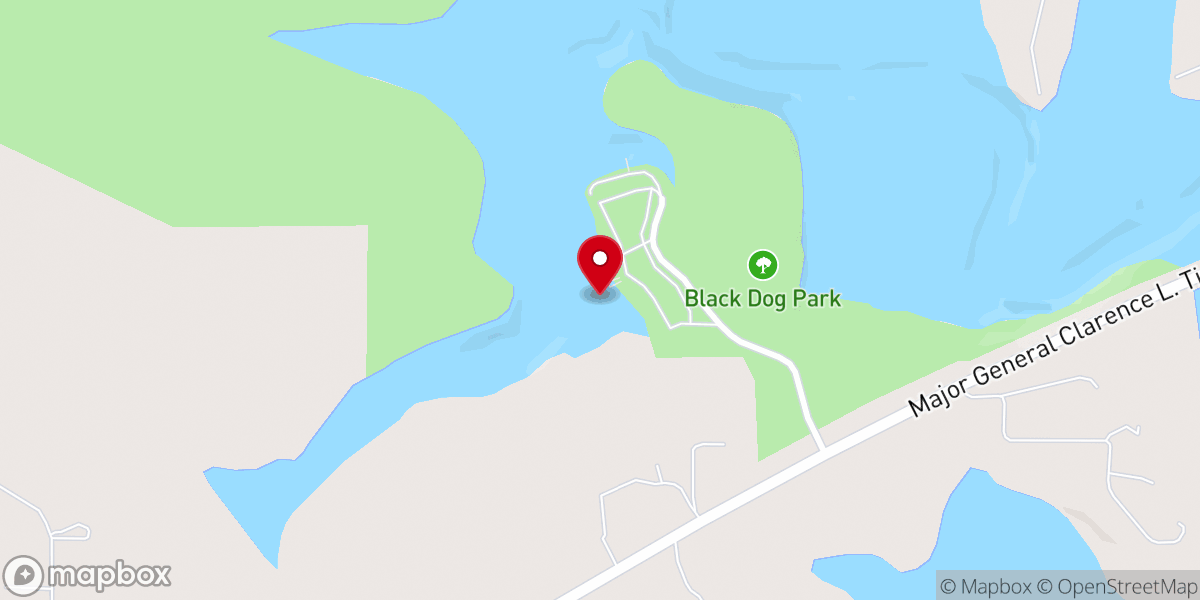 Map showing location of Windrixville Church