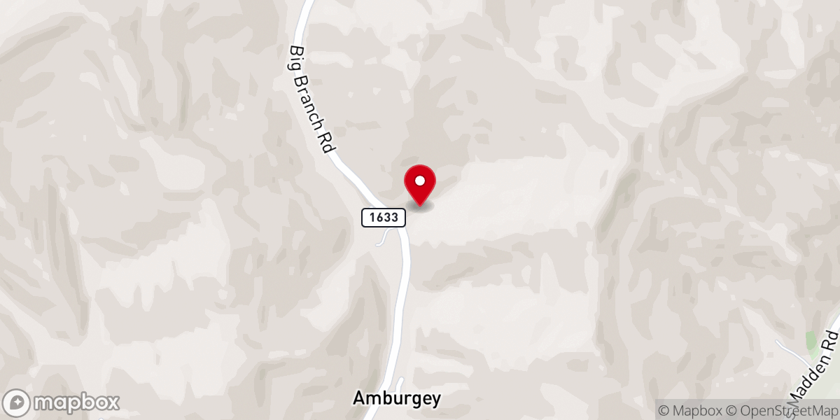 Map showing location of Happy Home Church