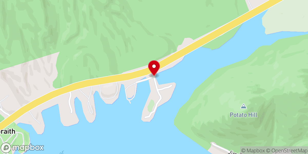 Map showing location of Lakeview Missionary Baptist Church