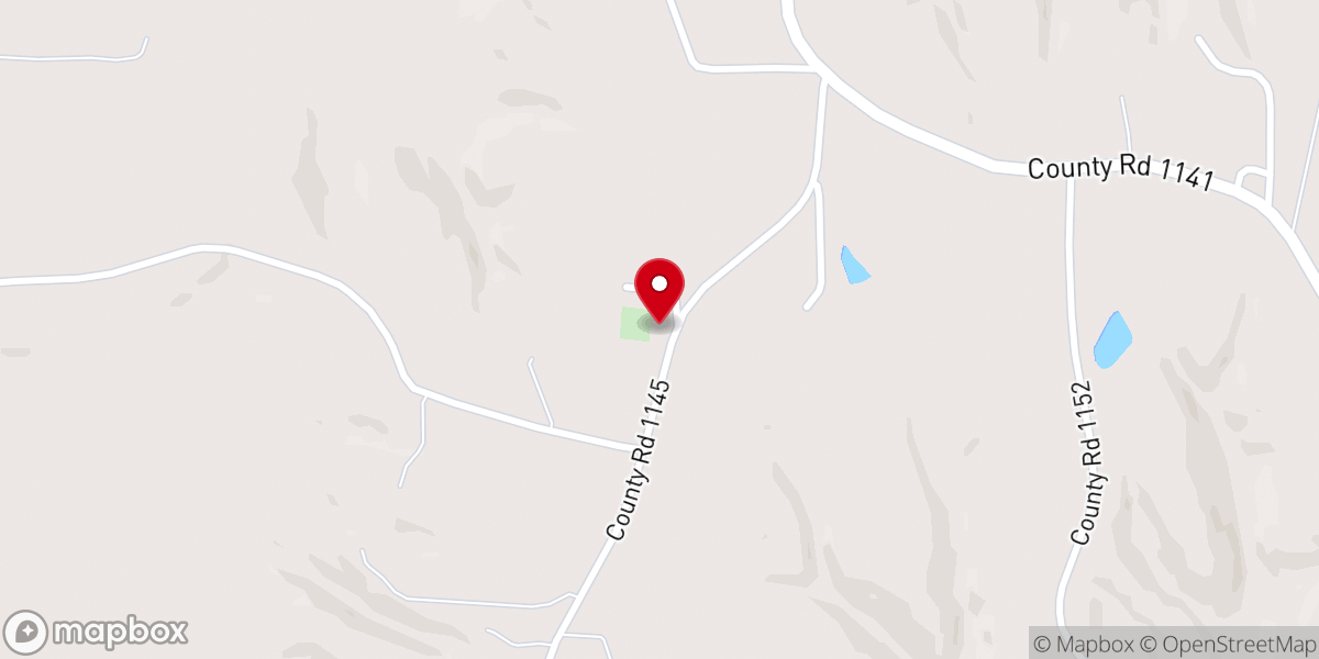 Map showing location of Crosses Chapel United Methodist Church