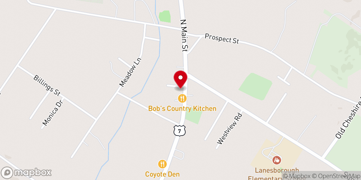 Map showing location of Saint Luke's Episcopal Church