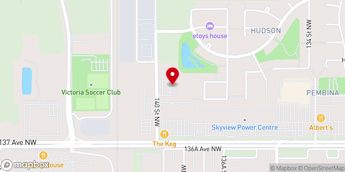 Map showing location of Gateway Alliance Church