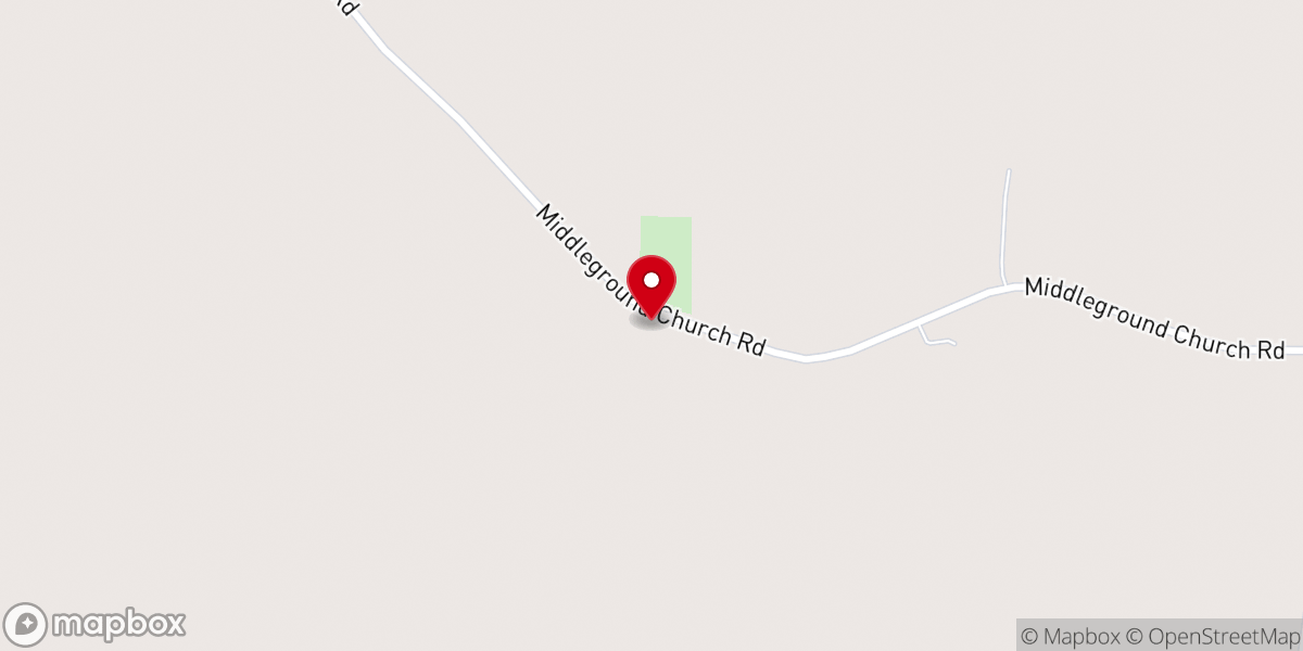 Map showing location of Cypress Pond Missionary Baptist Church