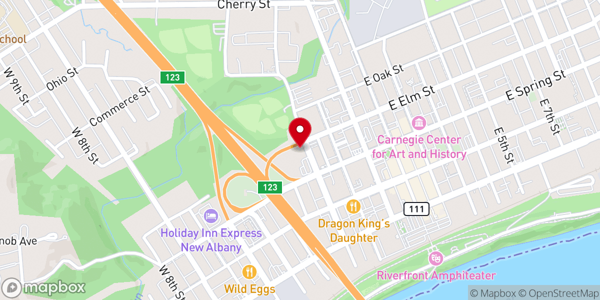 Map showing location of Christ Tabernacle Pentecostal