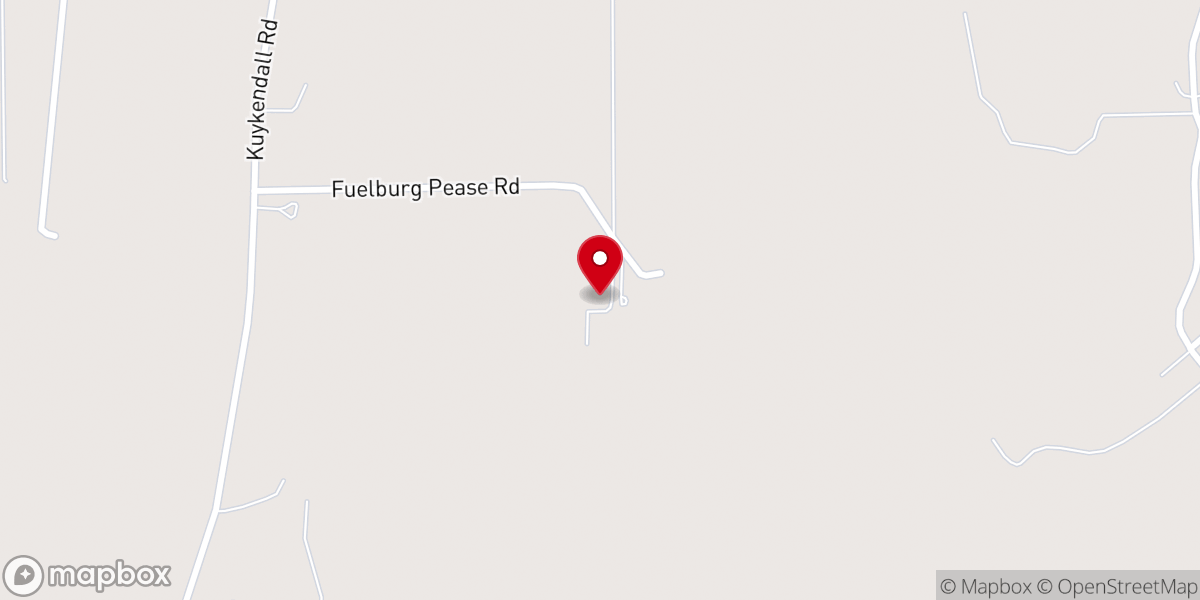 Map showing location of Rockin’ Star Ranch